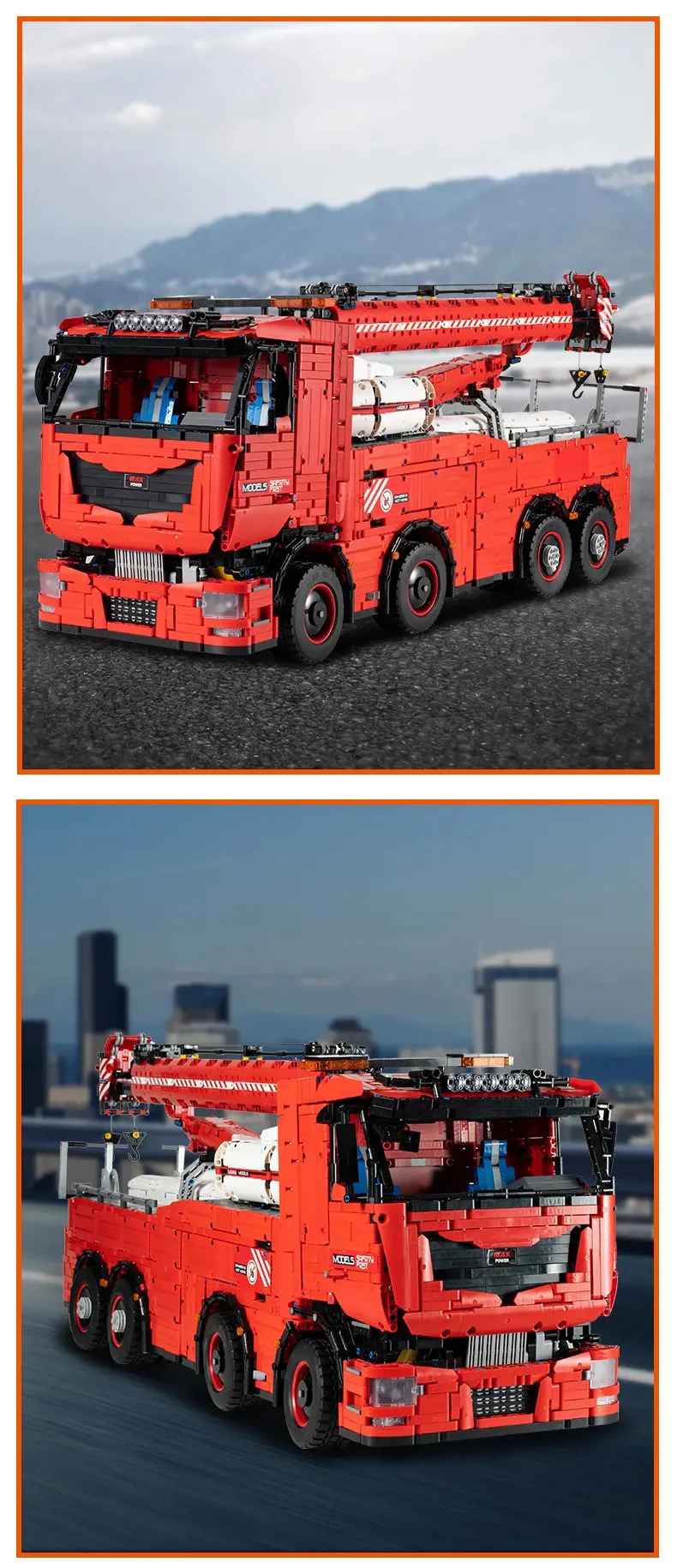 Towing Truck MKII 宇星模王 MOULDKING 19008S image 5