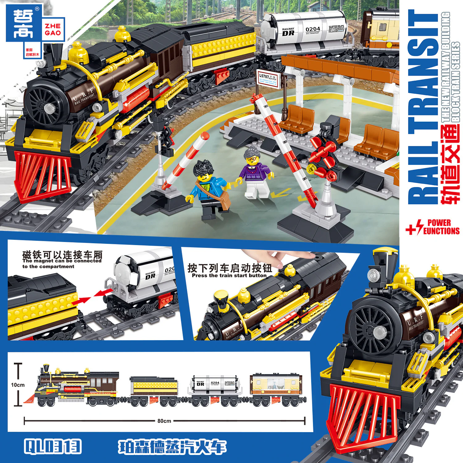 Orbital traffic: Persend steam train 哲高 ZHEGAO QL0313 image 3