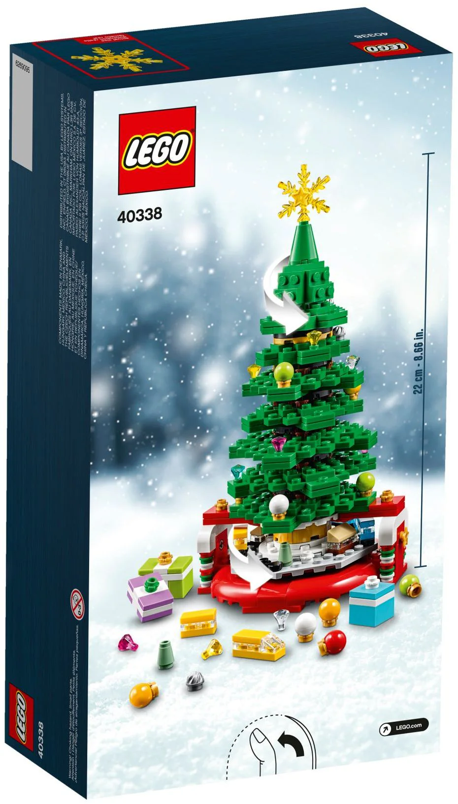 Christmas tree 乐高 LEGO 40338 image 3