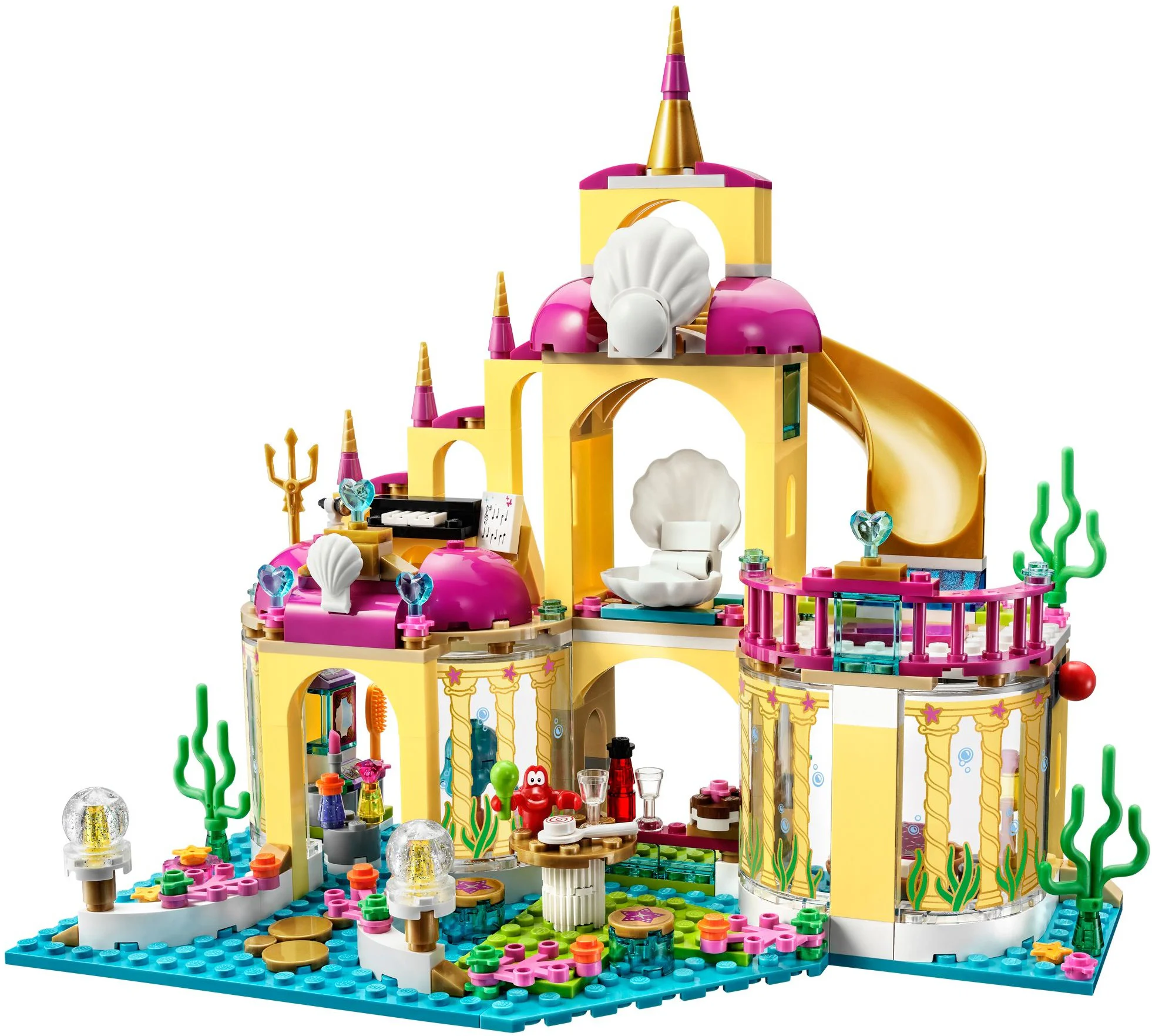 The underwater palace of the beautiful mermaid princess Ariel. 杰高JIEGO JG306 image 2