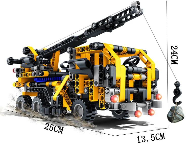 Master of Construction: Engineering crane 启智乐 23002 image 1