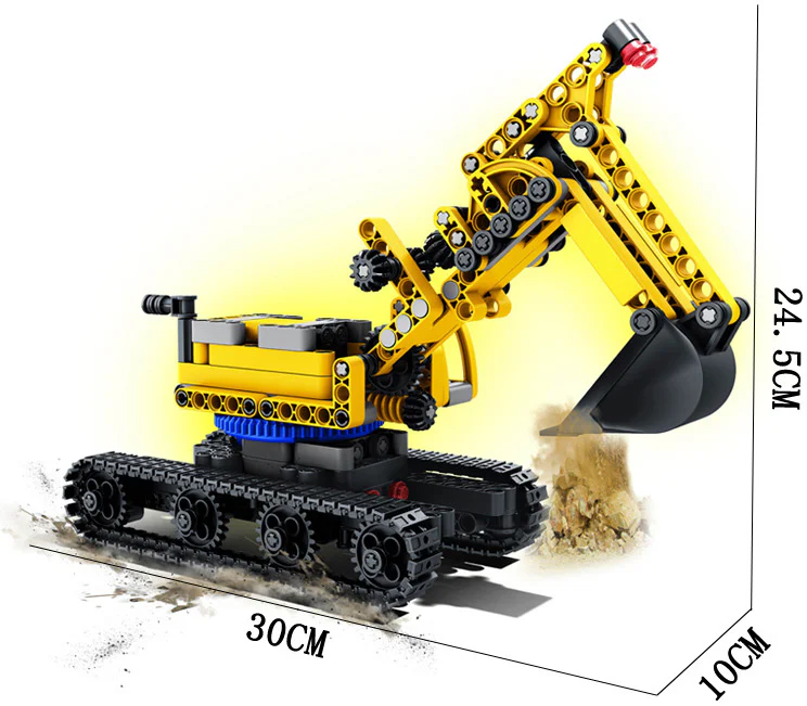 Master of Construction: Engineering excavator 启智乐 23004 image 1