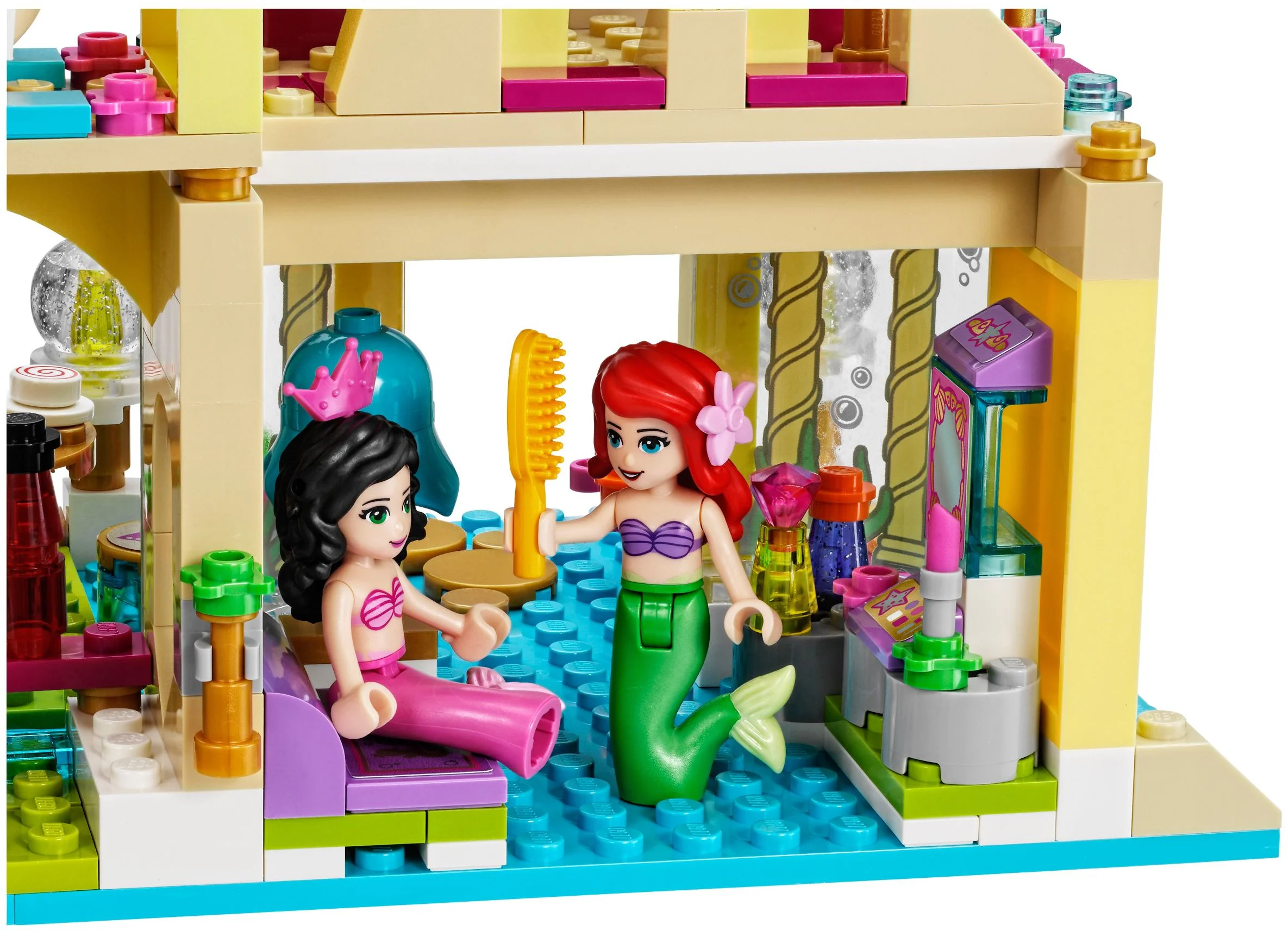 The underwater palace of the beautiful mermaid princess Ariel. 杰高JIEGO JG306 image 3