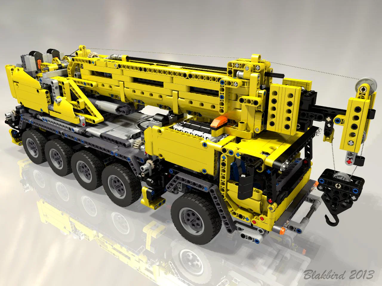 Electric Remote Control Crane MOC-0853 image 5