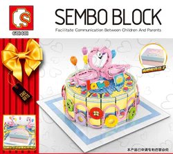 Flamingos cake