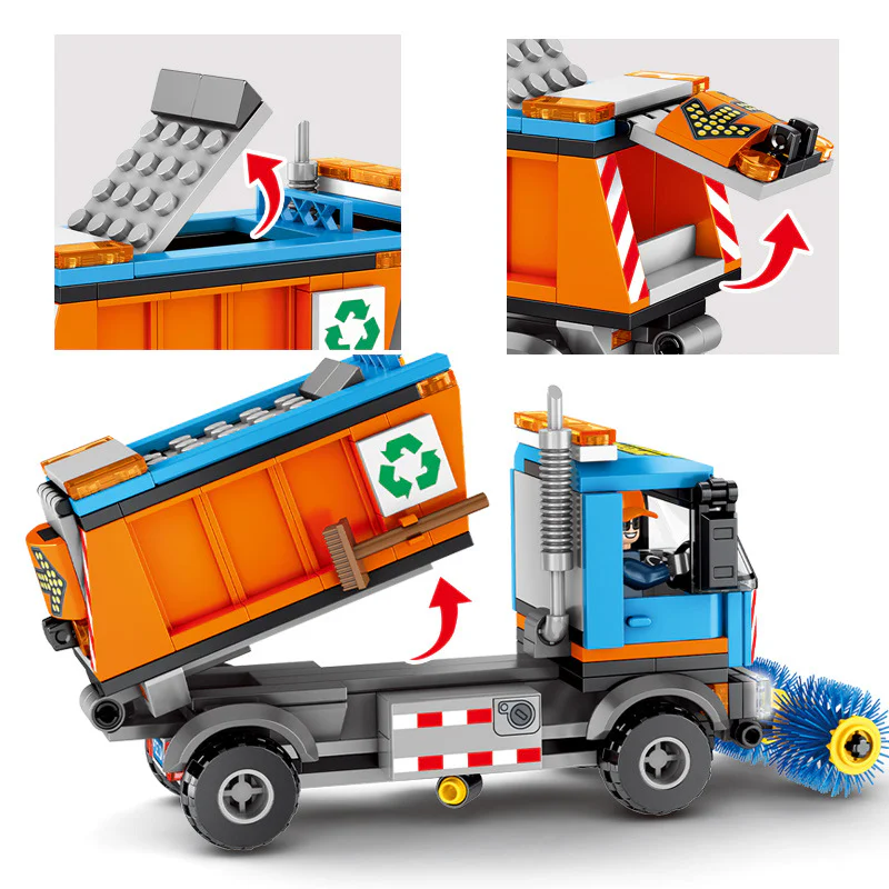 Sembo Street View: multi-purpose sanitation vehicle 森宝 SEMBO 601304 image 2