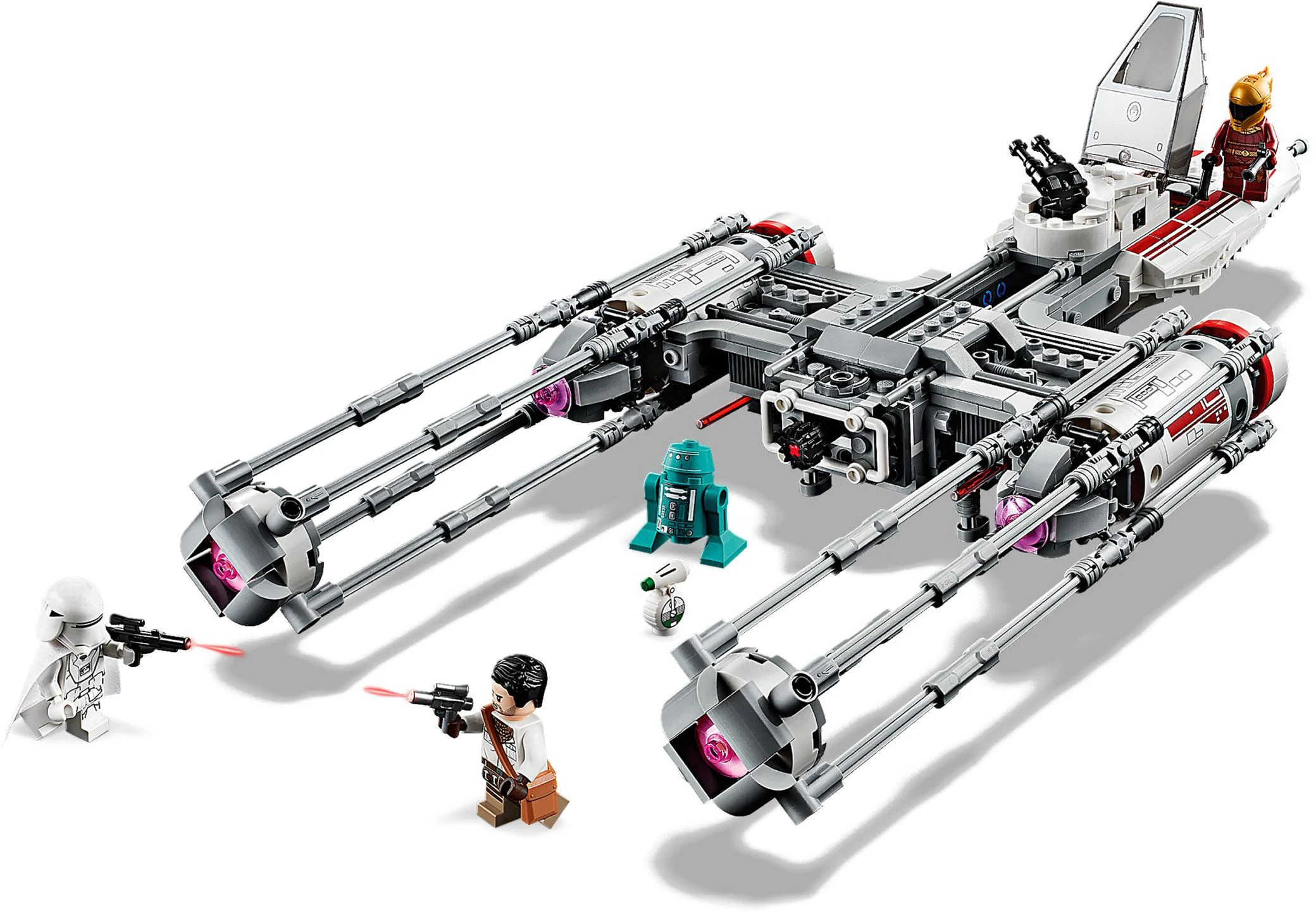 RESISTANCE Y-WING STAR FIGHTER 乐高 LEGO 75249 image 3