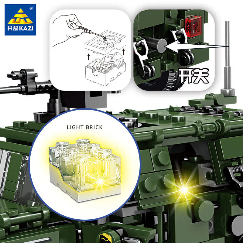 National Eagle: East Wind New Knight armoured vehicle 开智 KAZI/高博乐 GBL KY84070 image 2