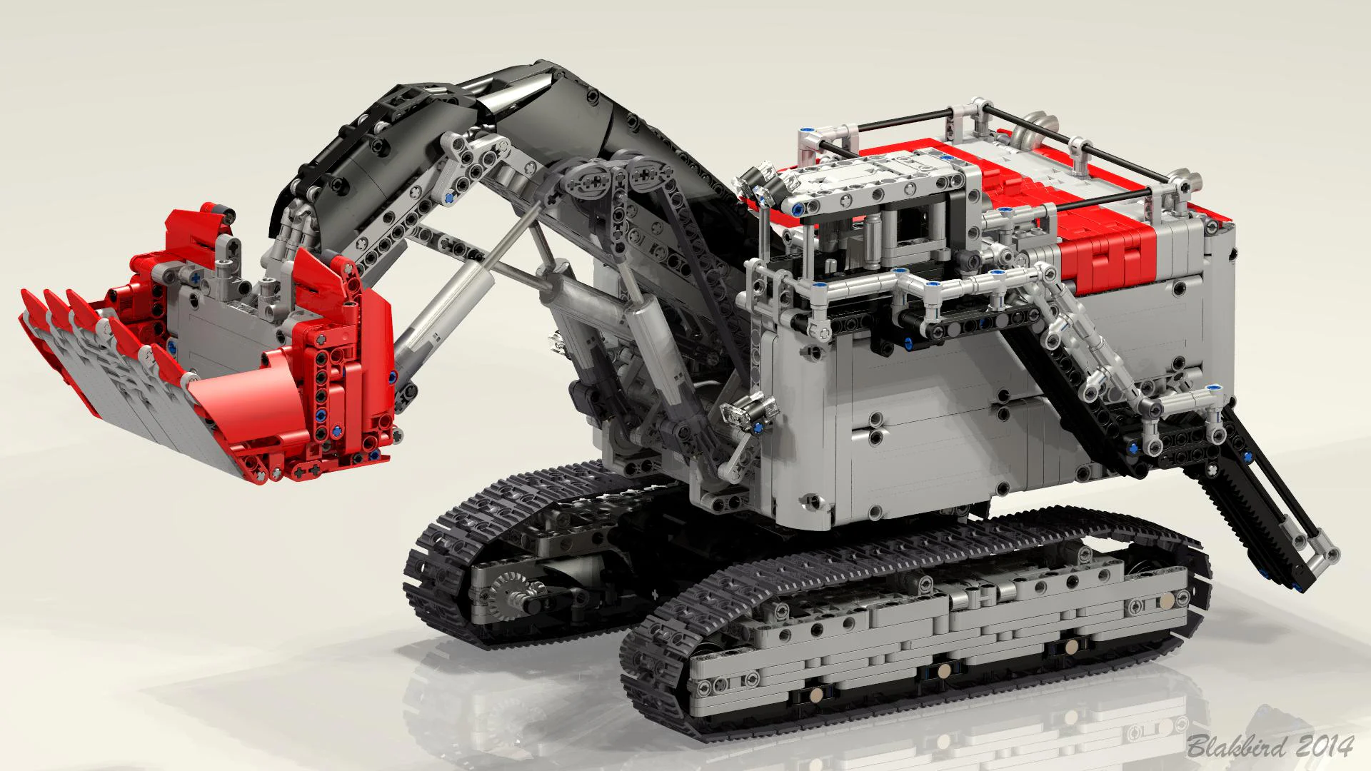 Lie Bo Kai Ri - RH400 Excavator MOC-1874 image 4
