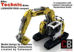 CUSTOMIZE RC LIEBHEL 926, COMPACT EXCAVATOR
