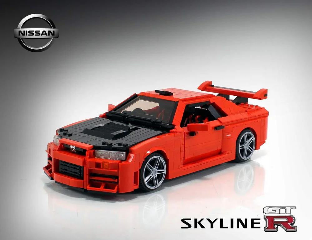 Nissan Skyline GT-R R34 MOC-29377 image 1