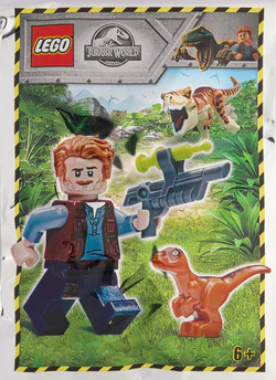 Jurassic World: Owen and Little Raptor