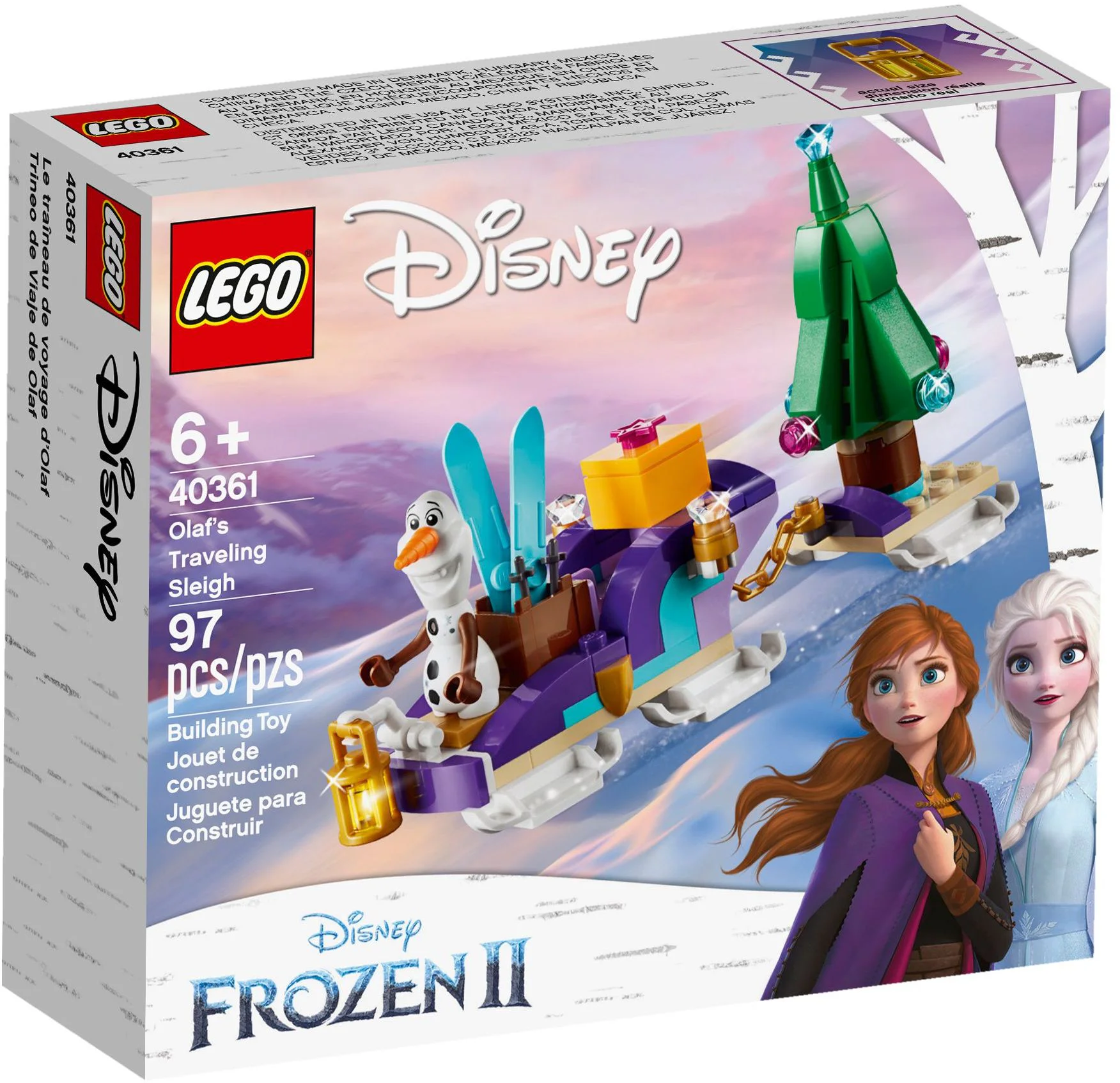 Ice Quest 2: Snow Sleigh LEGO 40361 image 1