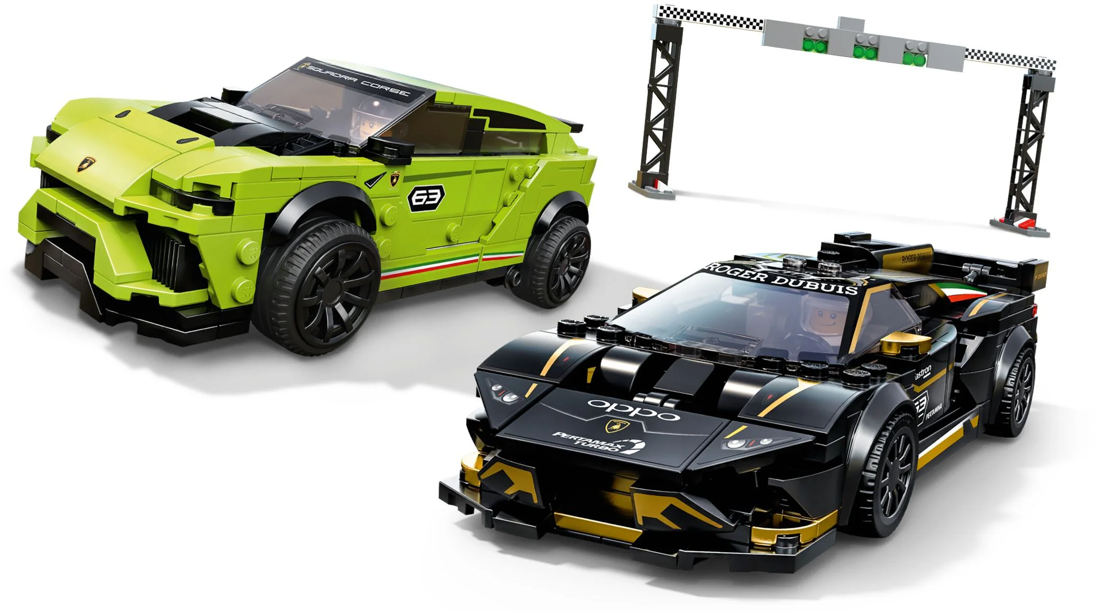 Lamborghini Urus ST-X & Lamborghini Huracán Super Trofeo EVO Racing Car 泰高乐 T1015 image 3