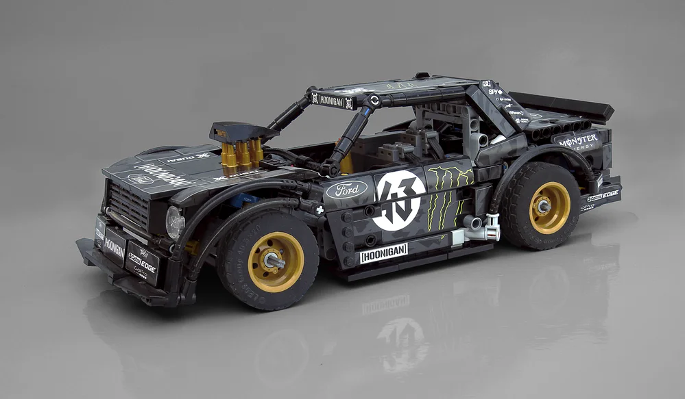 Ford Mustang Hoonicorn RTR Drift Car 巧搭QIAODA 6002
