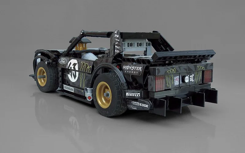 Ford Mustang Hoonicorn RTR Drift Car 巧搭QIAODA 6002 image 1