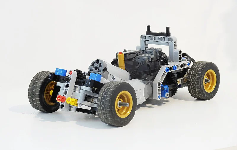 Ford Mustang Hoonicorn RTR Drift Car 巧搭QIAODA 6002 image 4