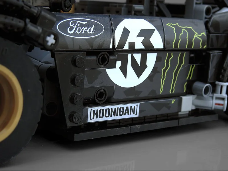 Ford Mustang Hoonicorn RTR Drift Car 巧搭QIAODA 6002 image 5