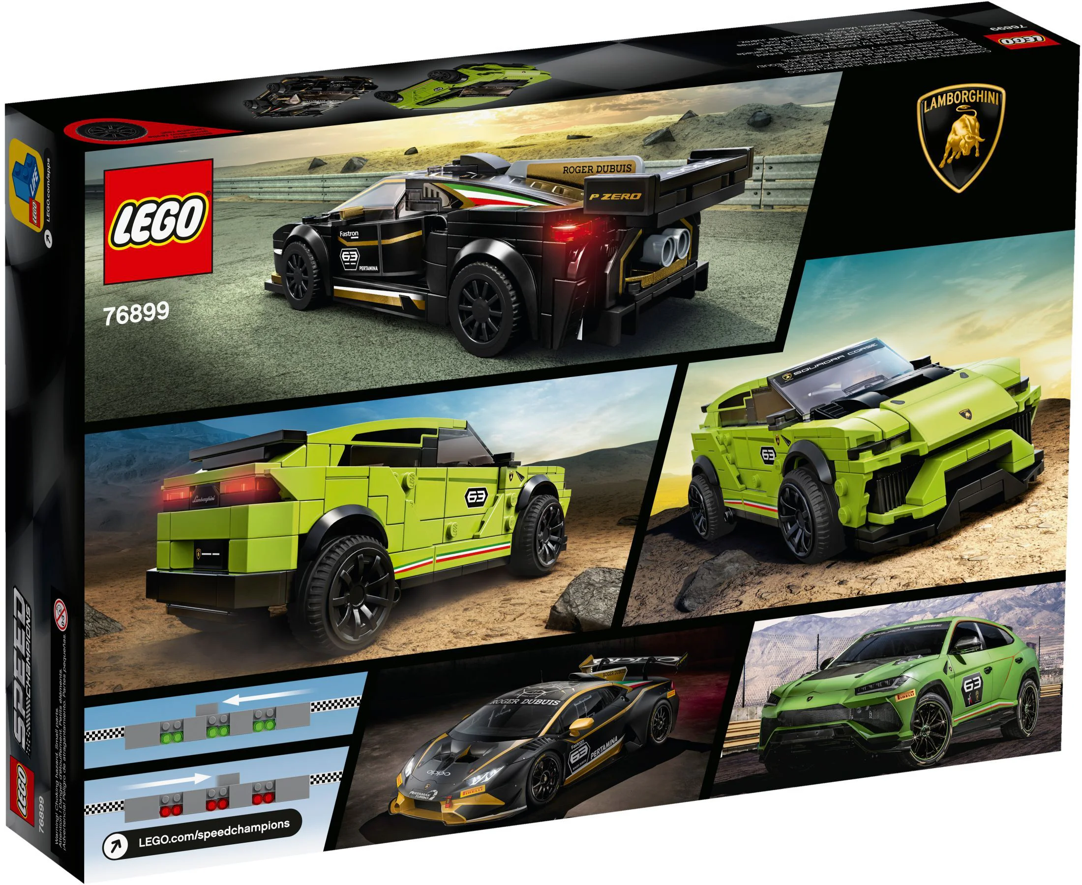 Lamborghini Urus ST-X & Lamborghini Huracán Super Trofeo EVO Racing Car 泰高乐 T1015 image 10