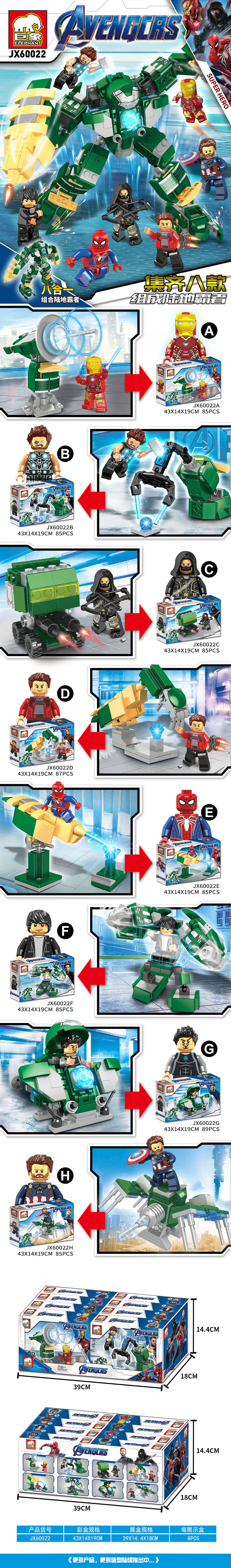 Alliance of Avengers: Iron Man Landlord, Group 8 巨象Elephant JX60022