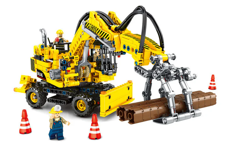Armor code: Mechanical plyer dual-use engineering vehicle 森宝 SEMBO 703701 image 7