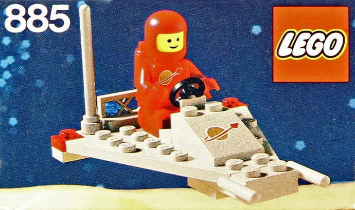 Space: Space Motorcycle LEGO 885 image 1