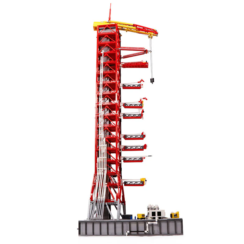 Apolo Saturn V Launch Pad MOC Block M10003