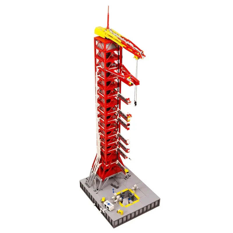 Apolo Saturn V Launch Pad MOC Block M10003 image 6