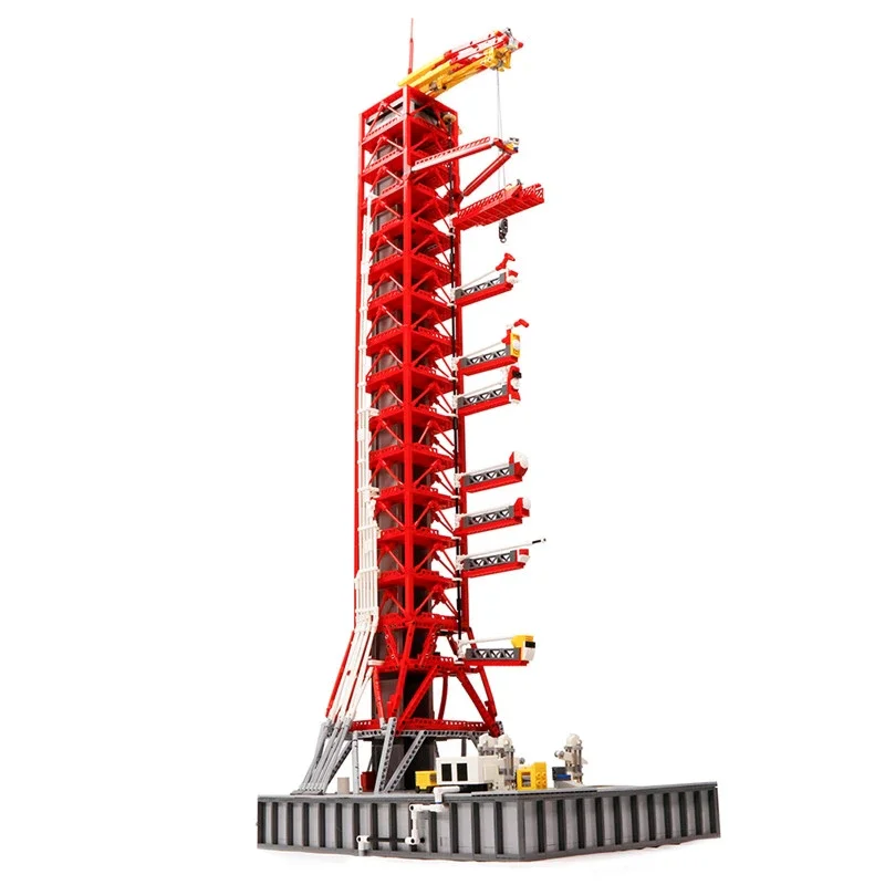 Apolo Saturn V Launch Pad MOC Block M10003 image 10