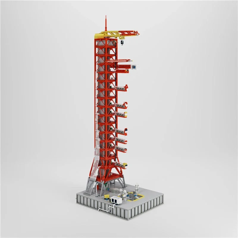 Apolo Saturn V Launch Pad MOC Block M10003 image 15