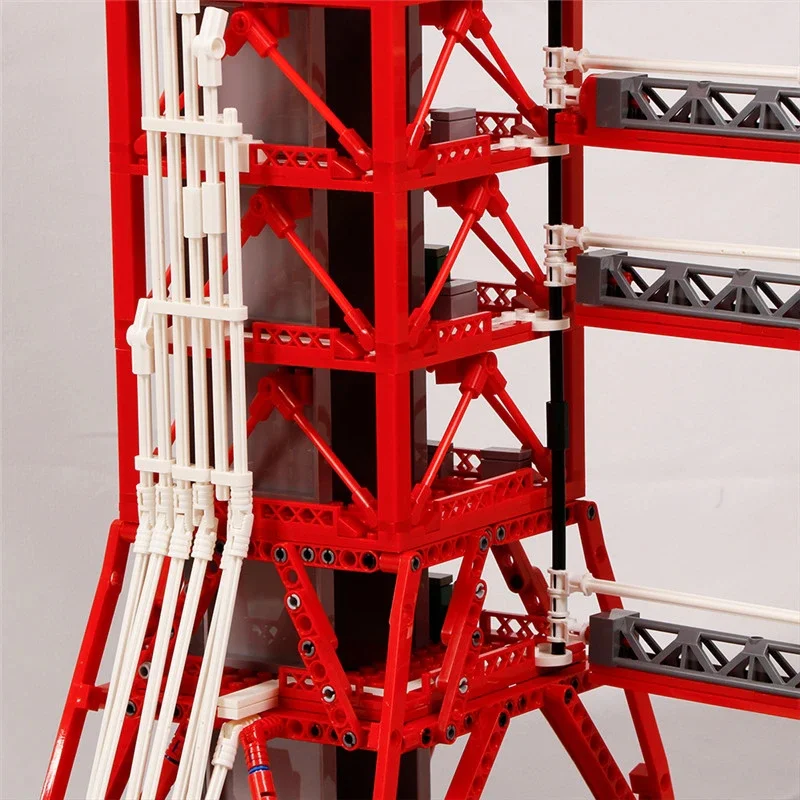 Apolo Saturn V Launch Pad MOC Block M10003 image 20