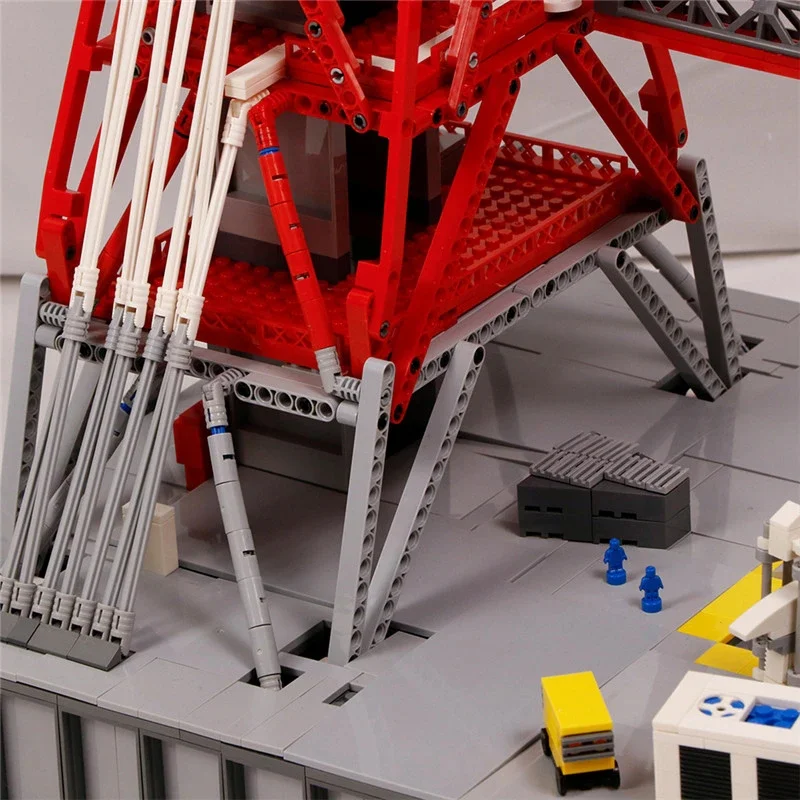 Apolo Saturn V Launch Pad MOC Block M10003 image 26