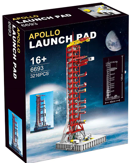 Apolo Saturn V Launch Pad MOC Block M10003 image 28