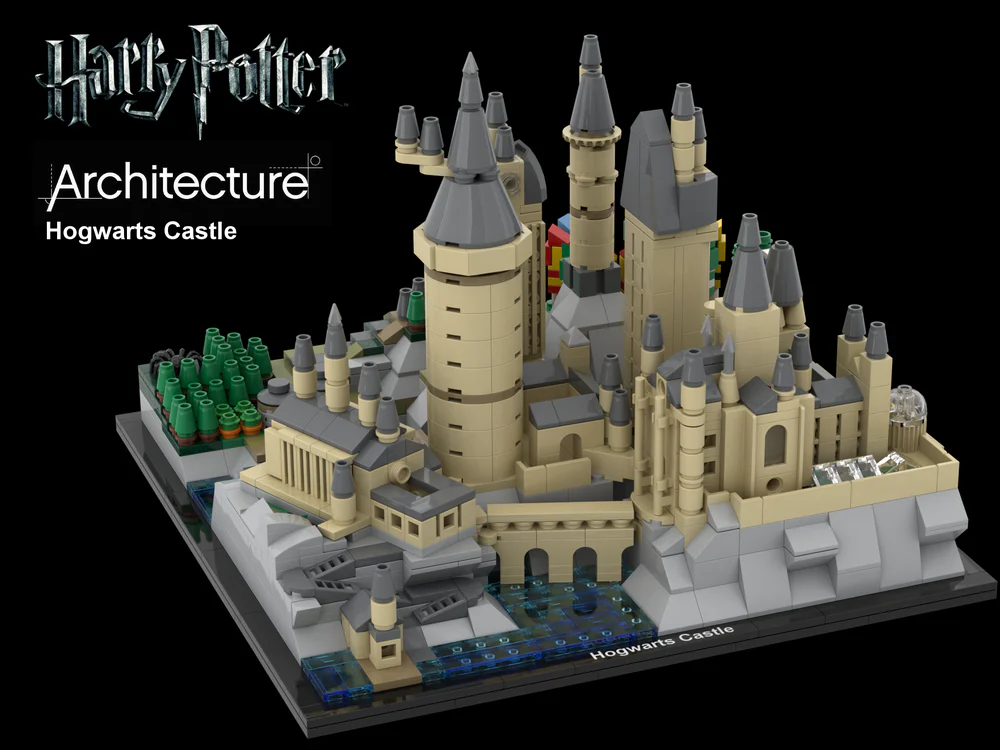 Hogwarts Castle Landmarks 国酷 PRCK 69508 image 1