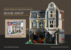 Philosophy Street Scenery: Bookstore (located inside pet store 10218)