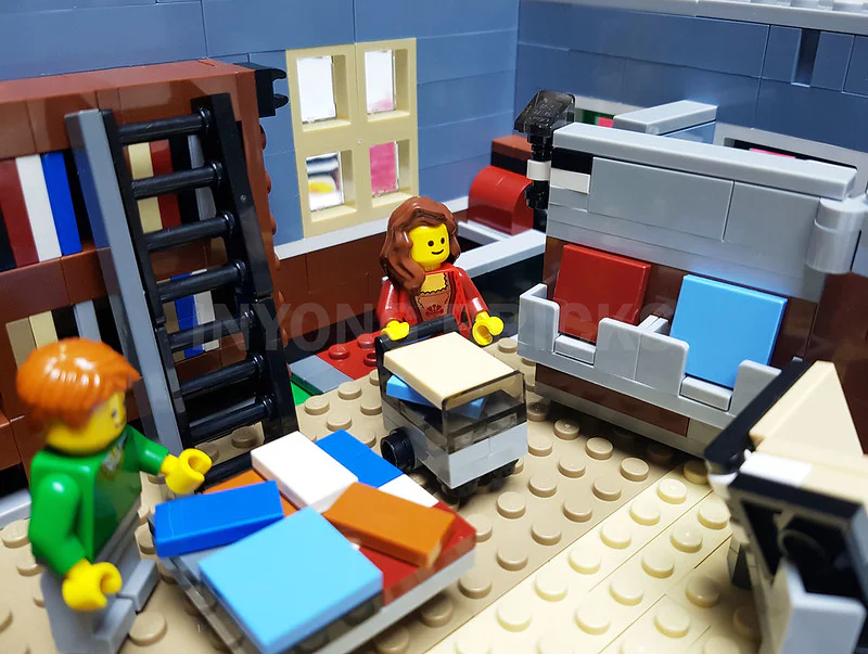 Philosophy Street Scenery: Bookstore (located inside pet store 10218) MOC-18923 image 13