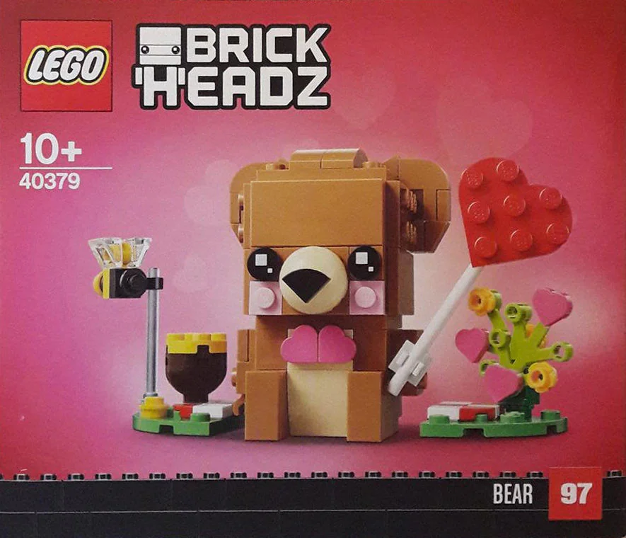 Valentine's Day Bear 乐高 LEGO 40379 image 1