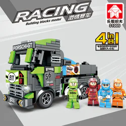 Racing Fever: Off-Road Truck 4-Car Combination