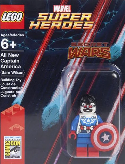SDCC 2015 NEW AMERICAN CAPTAIN 乐高 LEGO SDCC2015-4 image 1
