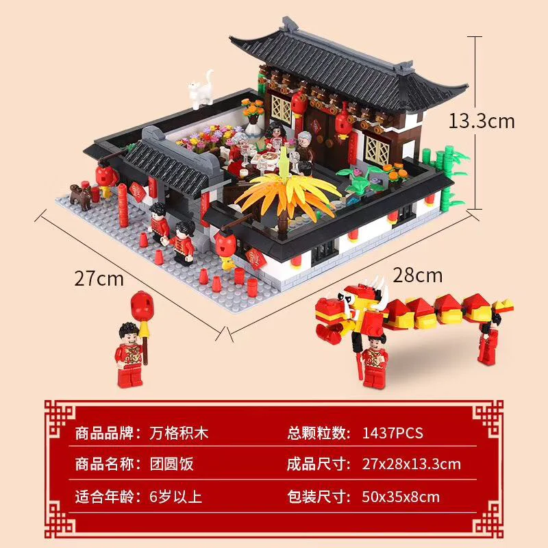 Family Reunion Feast with a Chinese Twist 万格 WANGE/乐博士 Dr.Luck 5312 image 2