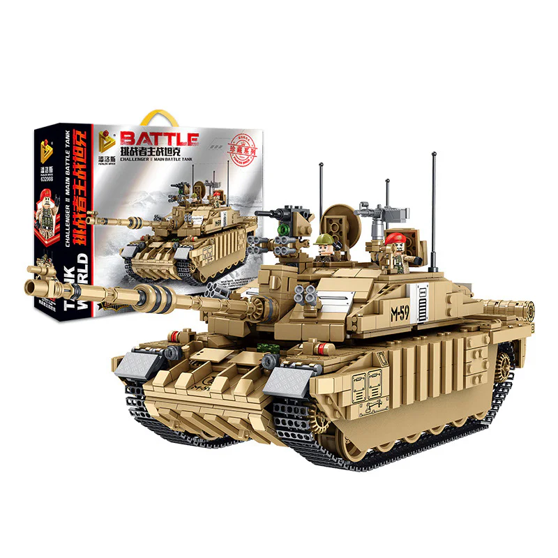 BRITISH CHALLENGER II MAIN BATTLE TANK 潘洛斯 PANLOSBRICK 632008 image 3