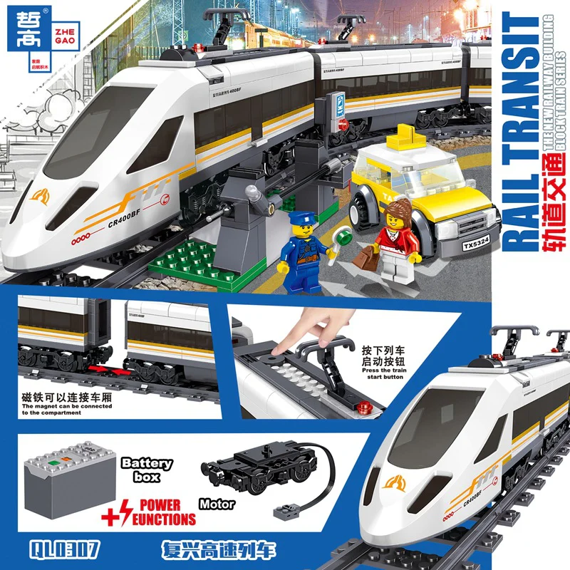 Orbital traffic: recovery high-speed train 哲高 ZHEGAO QL0307 image 2