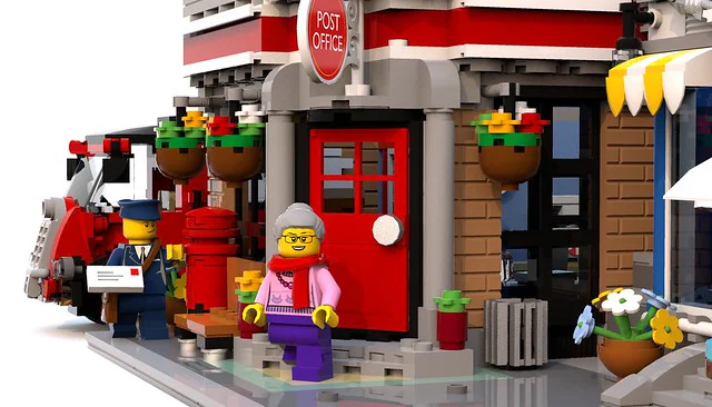 Block Square Post Office MOC-22101 image 25