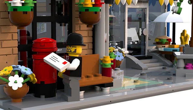 Block Square Post Office MOC-22101 image 27
