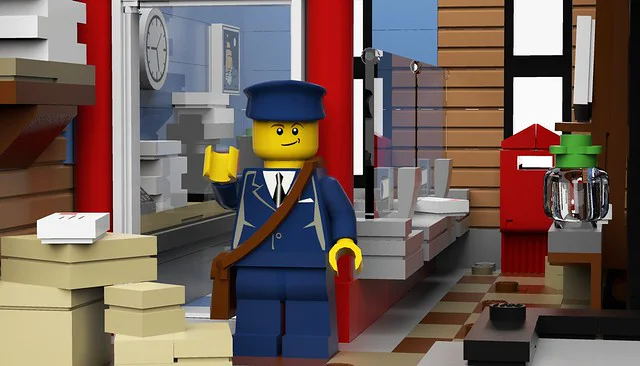 Block Square Post Office MOC-22101 image 32