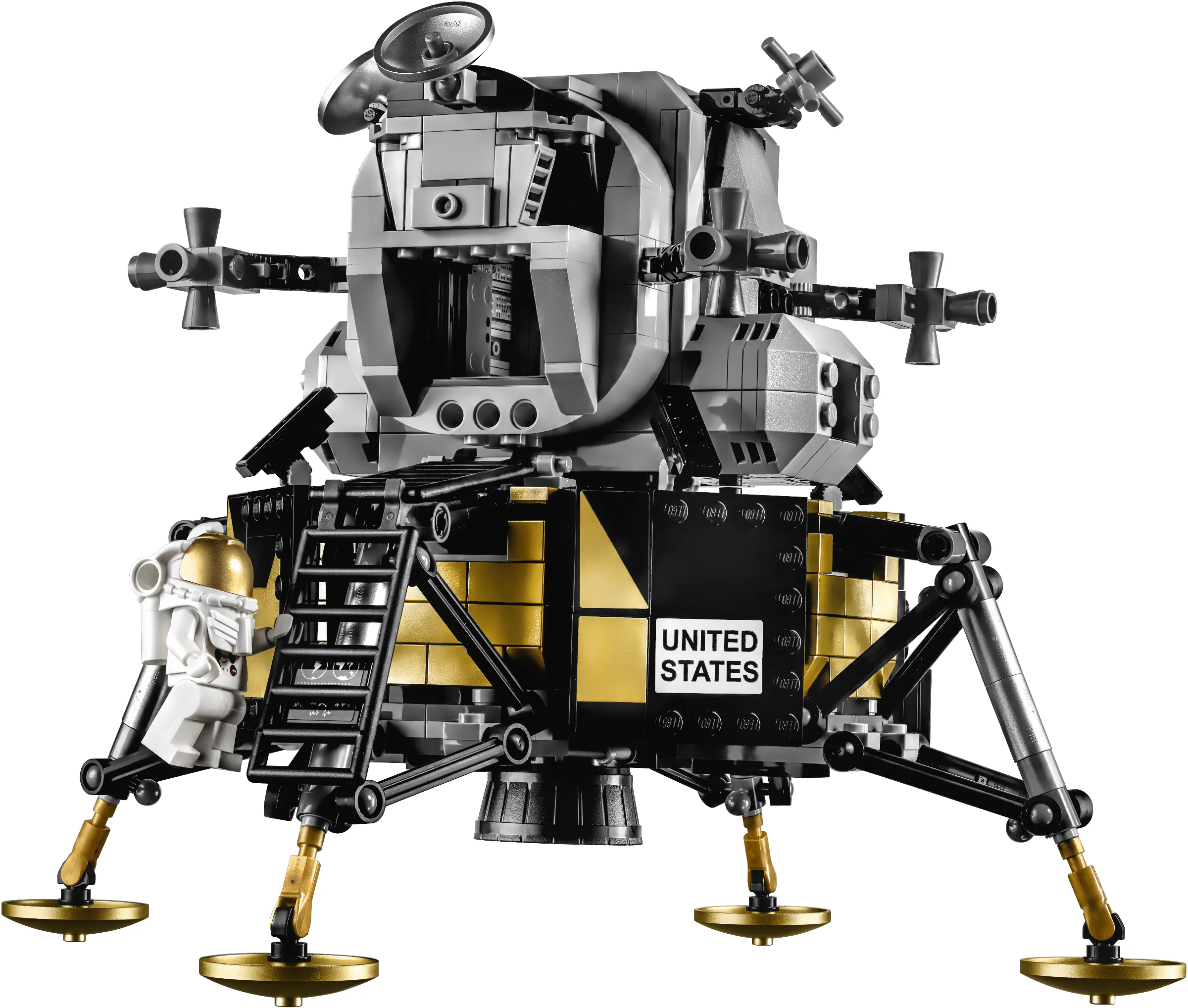 NASA APOLLO 11 MOON LANDER 智蒙ZIMO/无牌 60003 image 16