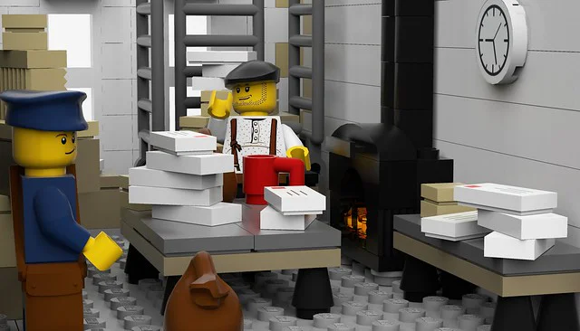 Block Square Post Office MOC-22101 image 34