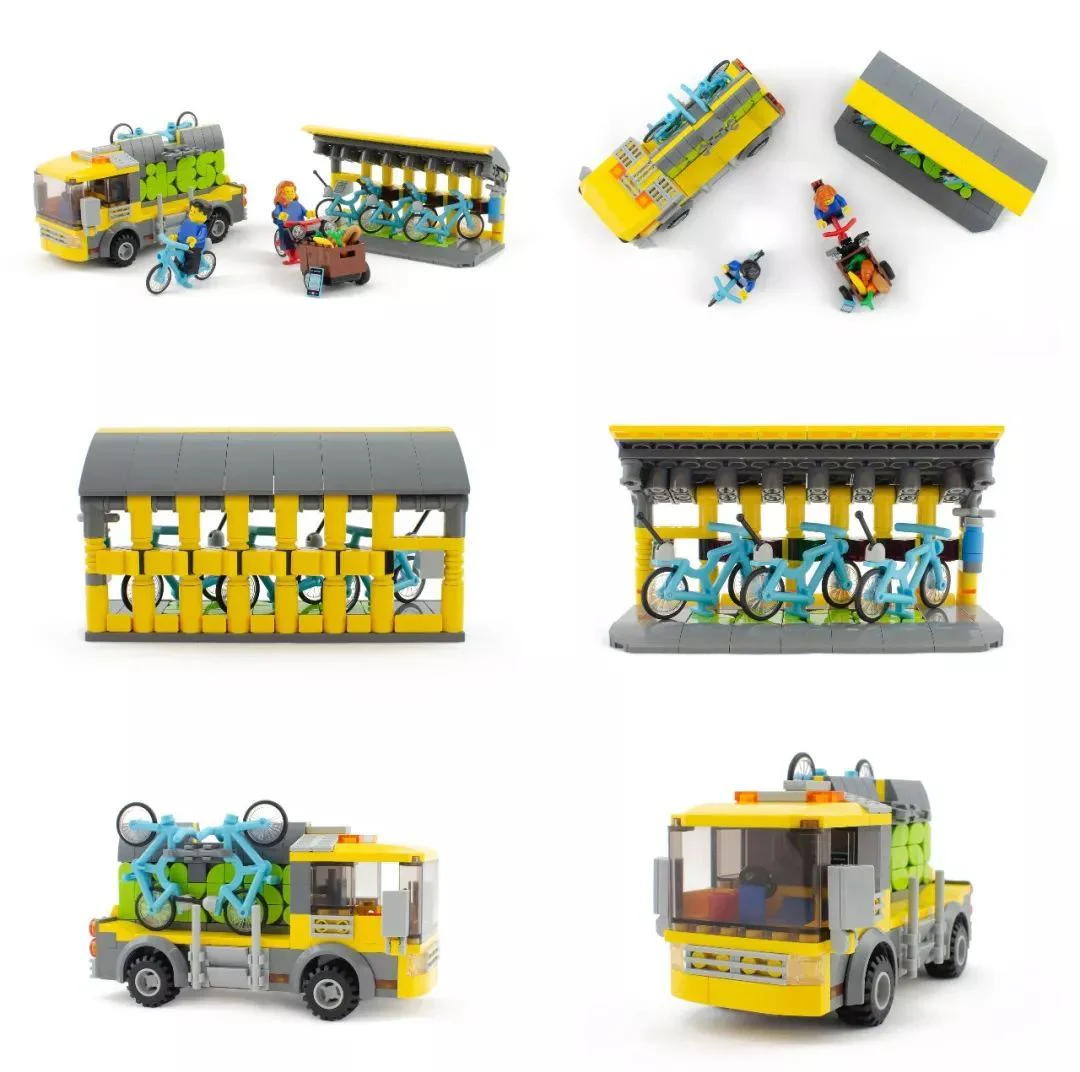 Bicycling station 乐高 LEGO BL19012 image 1