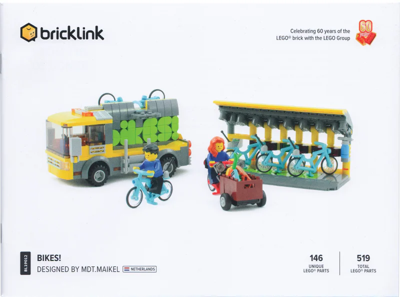 Bicycling station 乐高 LEGO BL19012 image 2