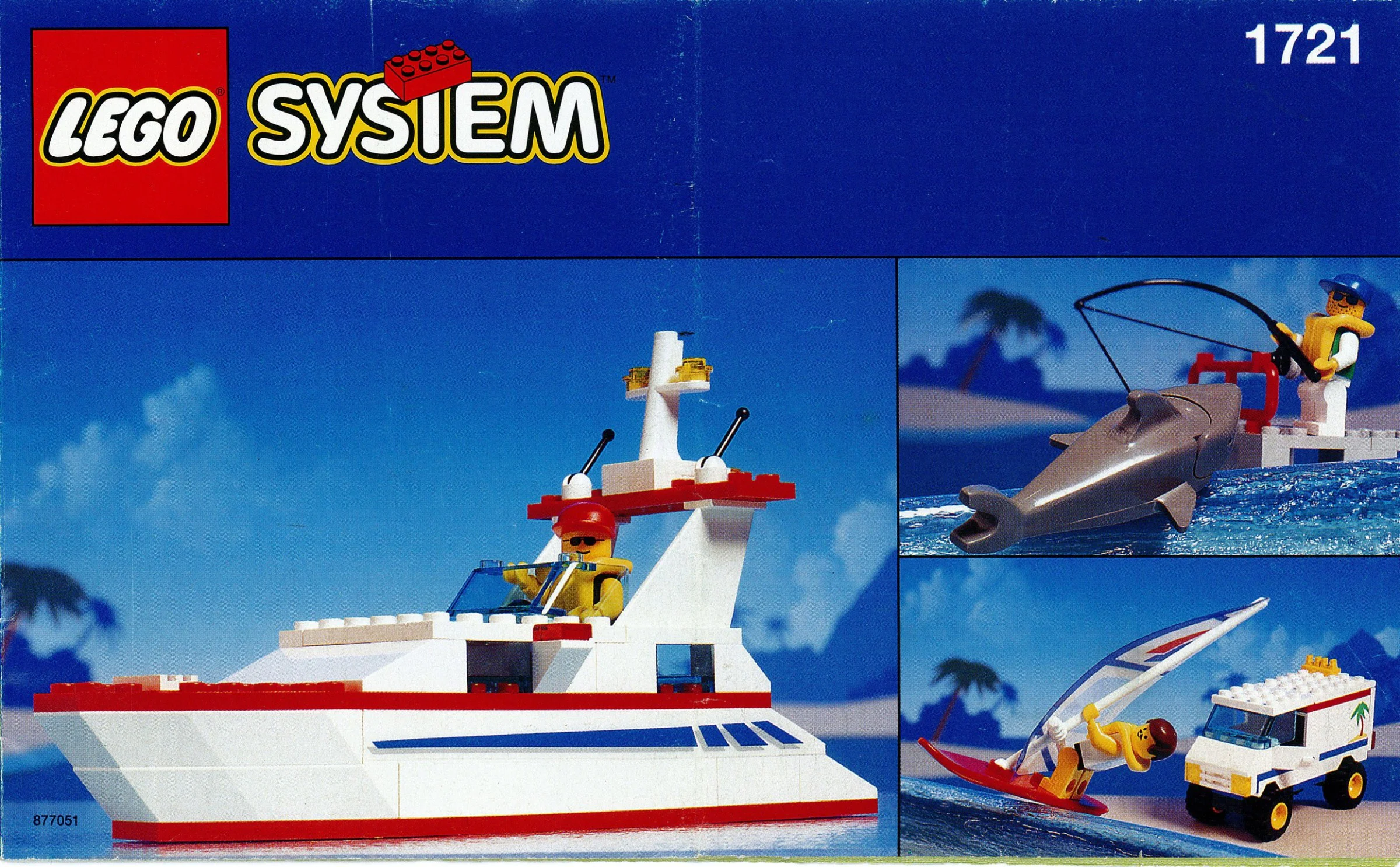 Shark Fisherman 乐高 LEGO 1790 image 1